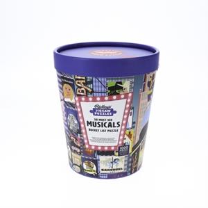 Ridley's Games 50 Must-See Musicals Bucket List 1000-Piece Puzzle -   (ISBN: 9781797229133)