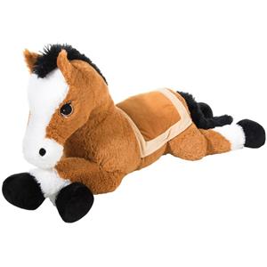 Heunec Pluche knuffel paard bruin van 100 cm -