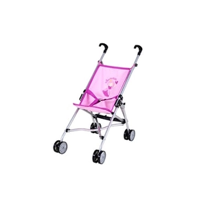 Sim poppenwagen, grijs