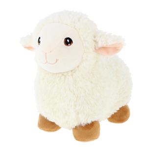 Keel Toys pluche schaap/lammetje knuffeldier - wit - lopend - 18 cm -