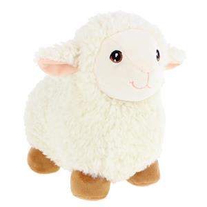 Keel Toys pluche schaap/lammetje knuffeldier - wit - lopend - 25 cm -