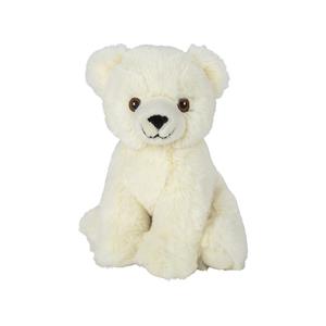 Nature Planet Pluche knuffel ijsbeer van 16 cm -