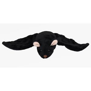 Knuffeldier Vleermuis - zachte pluche stof - premium kwaliteit knuffels - zwart - 24 cm -