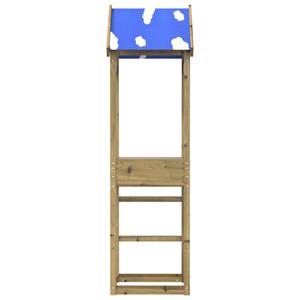 vidaXL Speeltoren 52,5x46,5x195 cm geïmpregneerd grenenhout