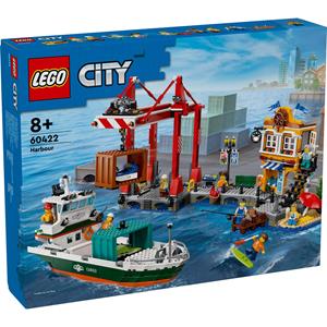 Top1Toys LEGO 60422 My City Haven Met Vrachtschip
