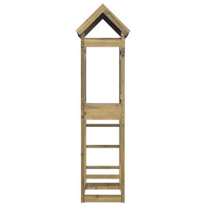 vidaXL Speeltoren 85x52,5x239 cm geïmpregneerd grenenhout