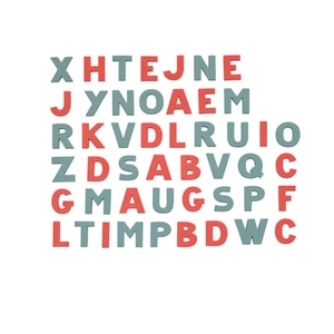 48 magnetische letters
