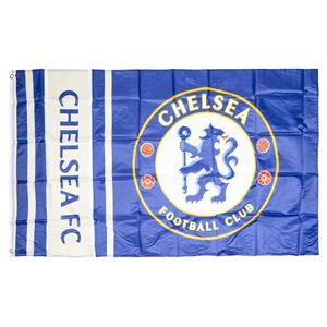 Chelsea Vlag Wordmark - Blauw