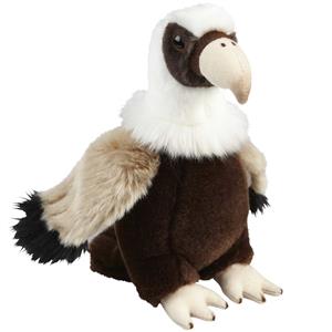 Ravensden Pluche knuffel dieren Vale Gier roofvogel van 18 cm -