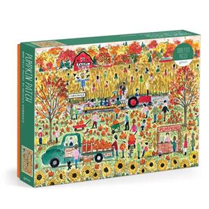 Galison, Michael Storrings Michael Storrings Pumpkin Patch 1000 Piece Puzzle -   (ISBN: 9780735382213)