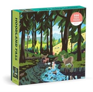 Galison, Ryan Johnson Woodland Pass 500 Piece Puzzle -   (ISBN: 9780735382565)