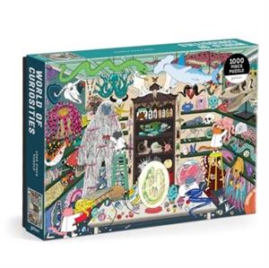 Galison, Hyesu Lee World Of Curiosities 1000 Piece Puzzle -   (ISBN: 9780735382862)