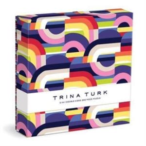 Galison Trina Turk 500 PC Double Sided Puzzle With Shaped Pieces -   (ISBN: 9780735371934)