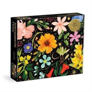 Galison Intergalactic Flora 1000 Piece Foil Puzzle -   (ISBN: 9780735372917)