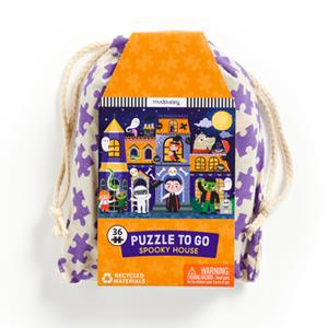 Mudpuppy Spooky House 36 Piece Puzzle To Go -   (ISBN: 9780735382350)