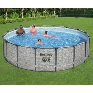 Bestway Power Steel Zwembad rond 488x122 cm