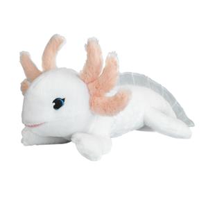 Knuffeldier Axolotl - zachte pluche stof - premium kwaliteit knuffels - wit - cm -
