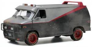 Greenlight 1983 GMC Vandura A-team dirty version + kogelgaten