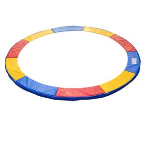 HOMCOM Trampolin Zubehör Set  Sicherheitsnetz, Randabdeckung Ø 244cm Bunt, Wetterplane & Leiter für 8ft 10ft 12ft 15ft  Aosom