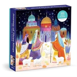 Ag Jatkowska, Galison Journey Of Three Kings 500 Piece Puzzle -   (ISBN: 9780735382527)