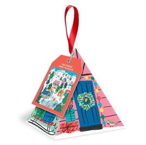 Galison, Louise Cunningham Starling Alpine Cottage Puzzle Ornament -   (ISBN: 9780735383289)