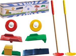 Free and Easy Golfspel 10 delig FSC Hout multicolour