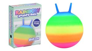 Johntoy John Toy Outdoor Fun Regenboog Skippybal 45cm