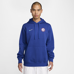 Nike Chelsea FC Club  voetbalhoodie voor heren - Blauw