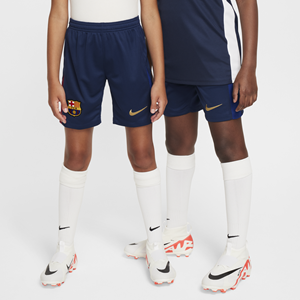 Nike FC Barcelona 2024/25 Stadium Thuis  replicavoetbalshorts met Dri-FIT voor kids - Blauw