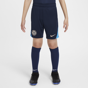 Chelsea FC Strike  Dri-FIT knit voetbalshorts voor kids - Blauw