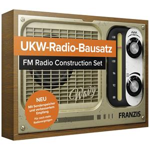 FRANZIS UKW-Radio zum Stecken 67226 Retro Radio ab 14 Jahre