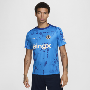 Nike Chelsea FC Academy Pro  Dri-FIT warming-upvoetbaltop met korte mouwen voor heren - Blauw
