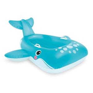 blauwe walvis ride-on 168x140 cm