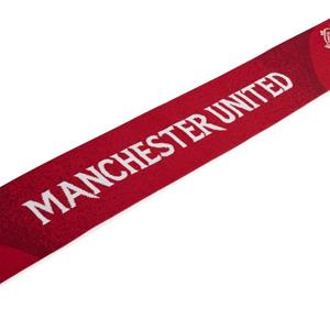 Manchester United Sjaal - Rood/Wit