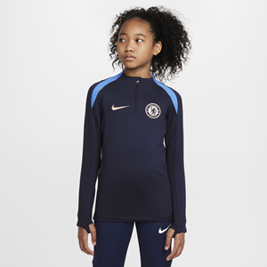 Nike Chelsea FC Strike  Dri-FIT voetbaltrainingstop voor kids - Blauw