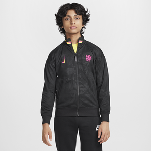 Nike Chelsea FC Academy Pro Derde  Dri-FIT Soccer Anthem voetbaljack voor kids - Zwart
