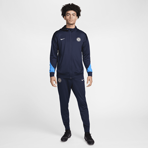 Nike Chelsea FC Strike  Dri-FIT knit voetbaltrainingspak met capuchon voor heren - Blauw