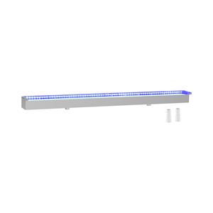 Douche - 120 cm - LED-verlichting - Blauw / Wit