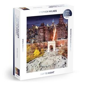 Galison Stephen Wilkes Day To Nightâ¢ Washington Square Park 1000 Piece Puzzle -   (ISBN: 9780735383050)