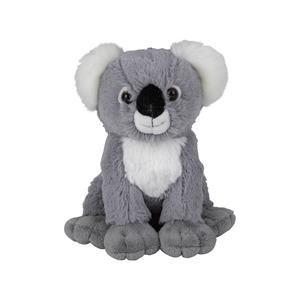pluche knuffel dier Koala - 19 cm - grijs - dieren knuffels -