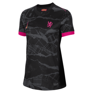 Nike Chelsea FC 2024/25 Stadium Derde  Dri-FIT replicavoetbalshirt voor dames - Grijs