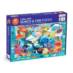 Mudpuppy Coral Reef 64 Piece Search & Find Puzzle -   (ISBN: 9780735383968)