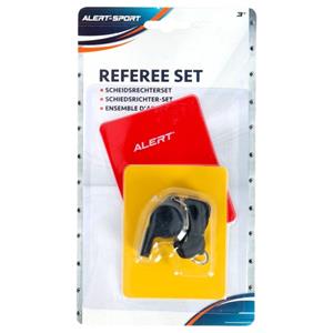 Scheidsrechtersfluitje Met Kaarten