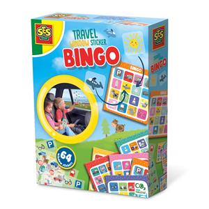 Raamsticker Bingo - Reisspel
