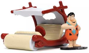 Jada Toys Flintmobile & Fred Flintstone