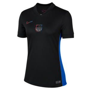 Nike FC Barcelona 2024/25 Stadium Uit  Dri-FIT replicavoetbalshirt voor dames - Zwart