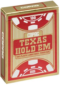 Cartamundi Texas Gold'em Gold Rood
