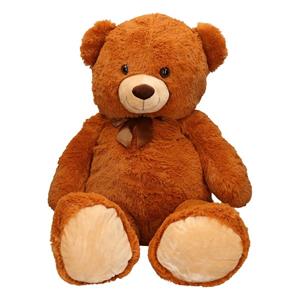 Merkloos Grote beren knuffel bruin 100 cm -