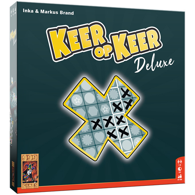 999 Games Keer op Keer Deluxe - Dobbelspel