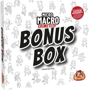 White Goblin Games MicroMacro - Crime City - Bonus Box